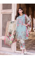 3 Piece Embroidered Lawn