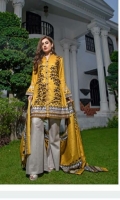 3 Meters Printed Lawn Shirt  2.5 Meters Lawn Dupatta  2.5 Meters Trouser