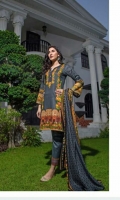 3 Meters Printed Lawn Shirt  2.5 Meters Lawn Dupatta  2.5 Meters Trouser