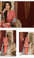 3 Meters Printed Lawn Shirt  2.5 Meters Lawn Dupatta  2.5 Meters Trouser