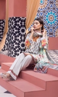 -Shirt Digitally Printed Embroidered Sequin Linen Front with Digitally Printed Back an Sleeves -Dupatta Digitally Printed Pure Embroidered Chiffon -Premium Dyed Trouser