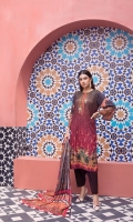 -Shirt Digitally Printed Embroidered Sequin Linen Front with Digitally Printed Back an Sleeves -Dupatta Digitally Printed Pure Embroidered Chiffon -Premium Dyed Trouser