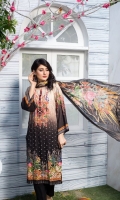 Shirt Digitally Printed Chikan Kari Embroidered Linen Dupatta Digitally Printed Pure Chiffon Trouser Premium Dyed