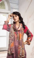 Shirt Digitally Printed Chikan Kari Embroidered Linen Dupatta Digitally Printed Pure Chiffon Trouser Premium Dyed