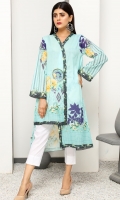 Printed Lawn Shirt with sleeves