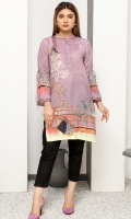 Printed Lawn Shirt with sleeves