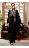 Lawn Embroidered Front Lawn Embroidered Back Lawn Embroidered Sleeves Organza Embroidered Border For Front And Back Organza Embroidered Border For Sleeves Medium Silk Printed Dupatta Plain Trouser