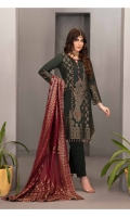 Lawn Broshia Shirt Lawn Broshia Trouser  Cotton Dupatta