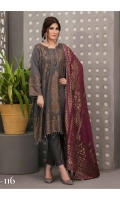 Lawn Broshia Shirt Lawn Broshia Trouser  Cotton Dupatta