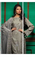Shirt : Swiss Voile with Full Front Embroidered. Sleeves : Embroidered Sleeves. Dupatta : Full Embroidered Chiffon Dupatta. Trouser : Cambric with Embroidered Bunch/Belts.