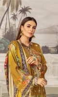 Slub Linen Embroidered Shirt Printed Wool Shawl Dyed Trouser