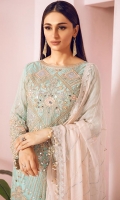 embroidered chiffon unstitched 3pc suit