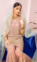 embroidered chiffon unstitched 3pc suit
