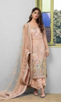 Embroidered Chiffon Unstitched 3 Piece Suit 