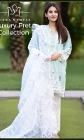 embroidered cotton stitched 3pc suit