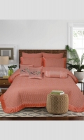 Bed N Bag Comforter Set 1 Jacqaurd Bedspread ( Dyed Jacqaurd Fabric) 1 Dyed Bed Sheet Set (T180 PC / 50% POLYETER 50% COTTON) 2 Pillow Covers (T180 PC / 50% POLYETER 50% COTTON)