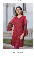 Embroidered Chiffon Stitched 2 Piece Suit