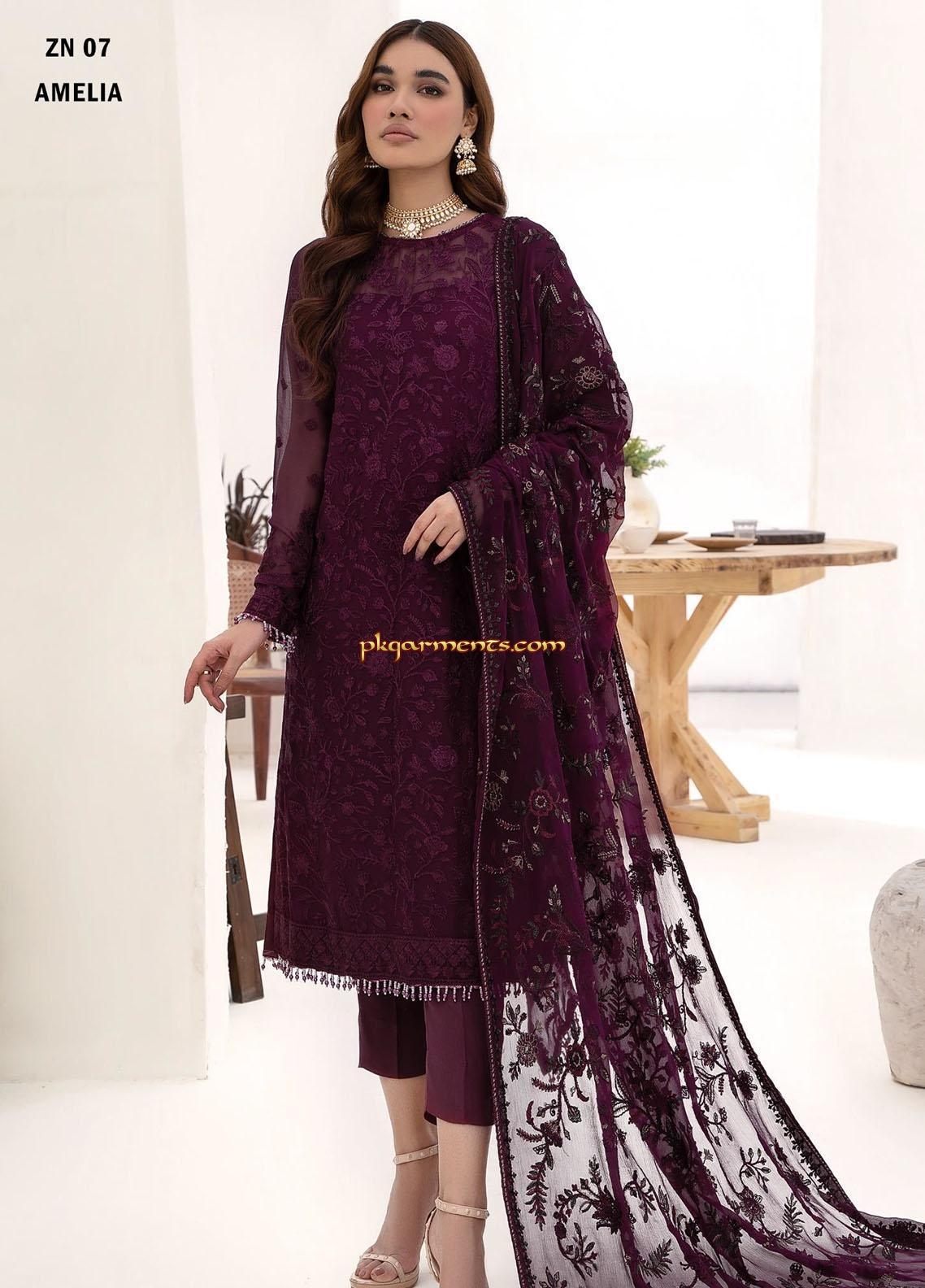 Zarif Nazneen Luxury Formal Collection 2023 | Pakistani Clothes ...